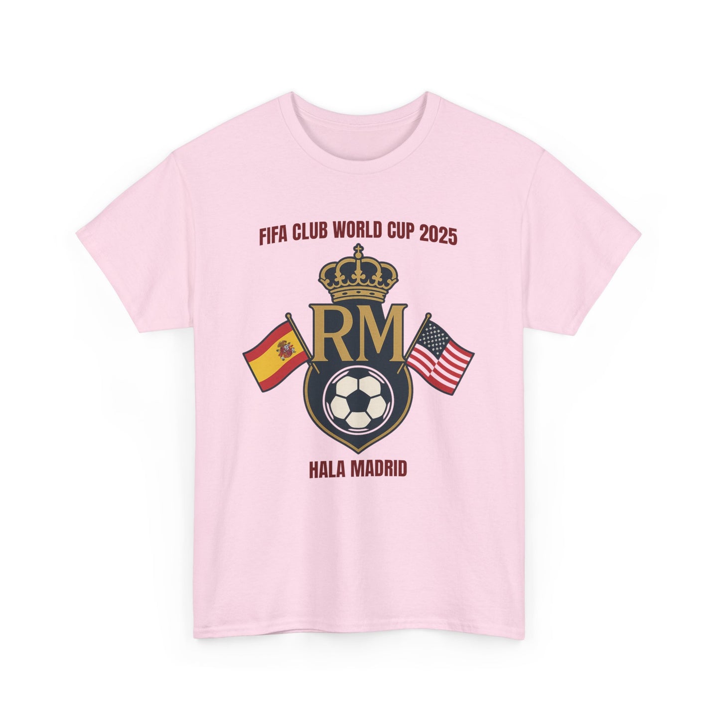 FIFA Club World Cup Tee Real Madrid Soccer Fan T-Shirt, Unisex Sports Shirt Apparel, Sports Event Clothing
