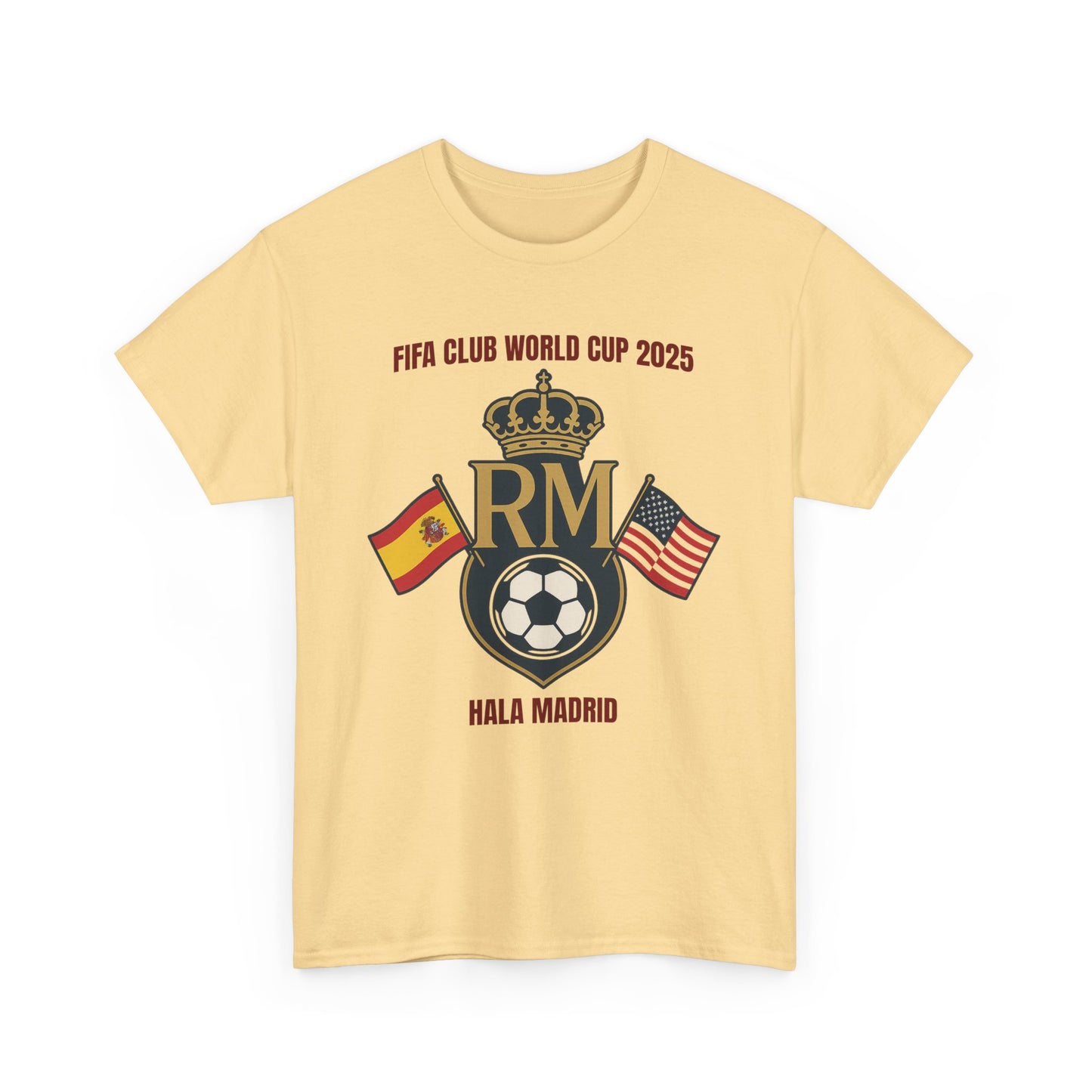 FIFA Club World Cup Tee Real Madrid Soccer Fan T-Shirt, Unisex Sports Shirt Apparel, Sports Event Clothing