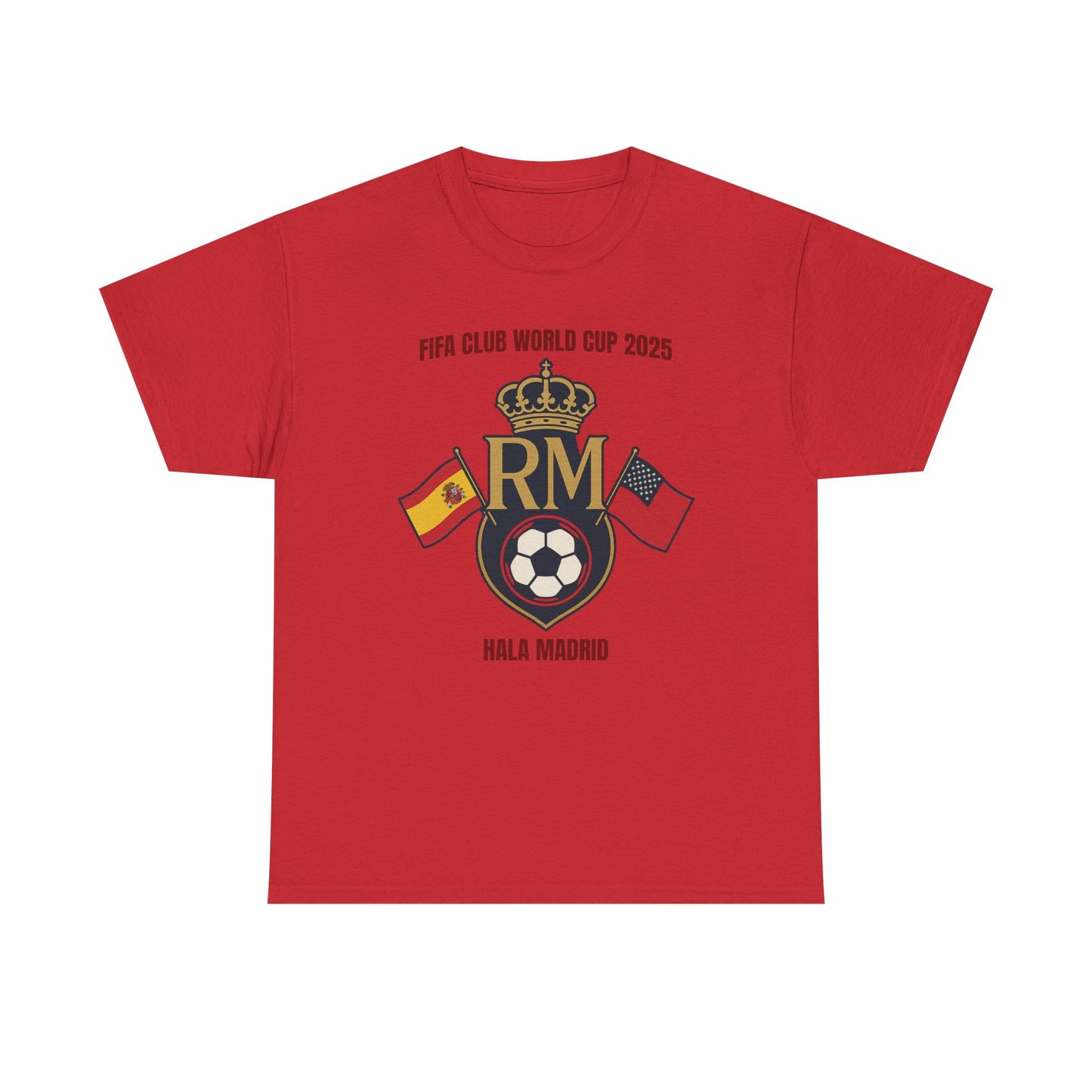 FIFA Club World Cup Tee Real Madrid Soccer Fan T-Shirt, Unisex Sports Shirt Apparel, Sports Event Clothing